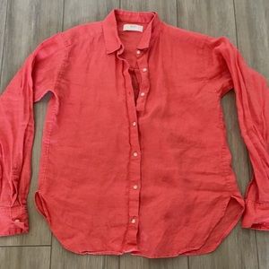 Great condition linen button up